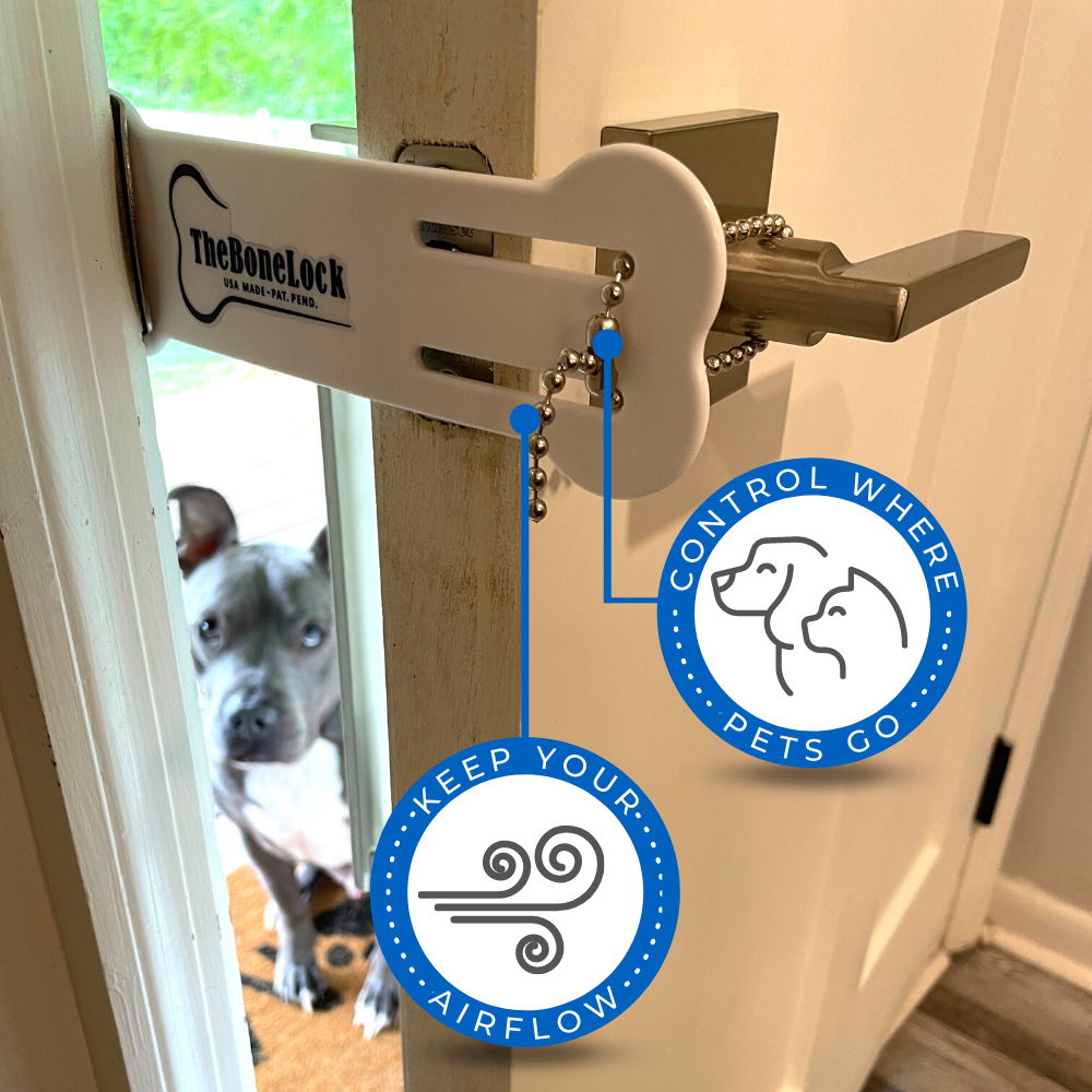 Dog gate lock hot sale