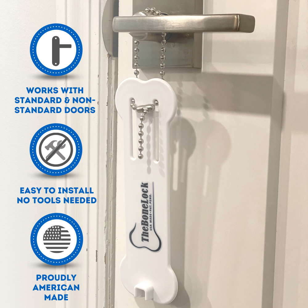 "Perfect tool for keeping the dog out, and letting the cat in." ~ John Preston - TheBoneLock